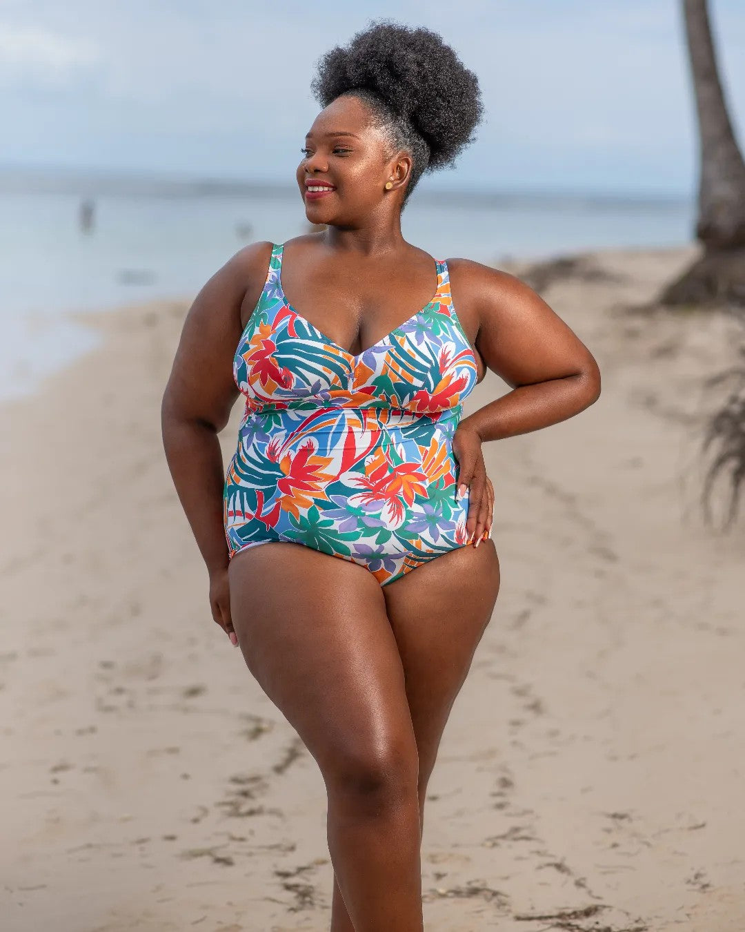 Tankini Cuba Libre — imprimé tropical